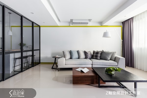 喜愛簡單大方設計的新婚夫妻，對於駐台美軍洋房社區內